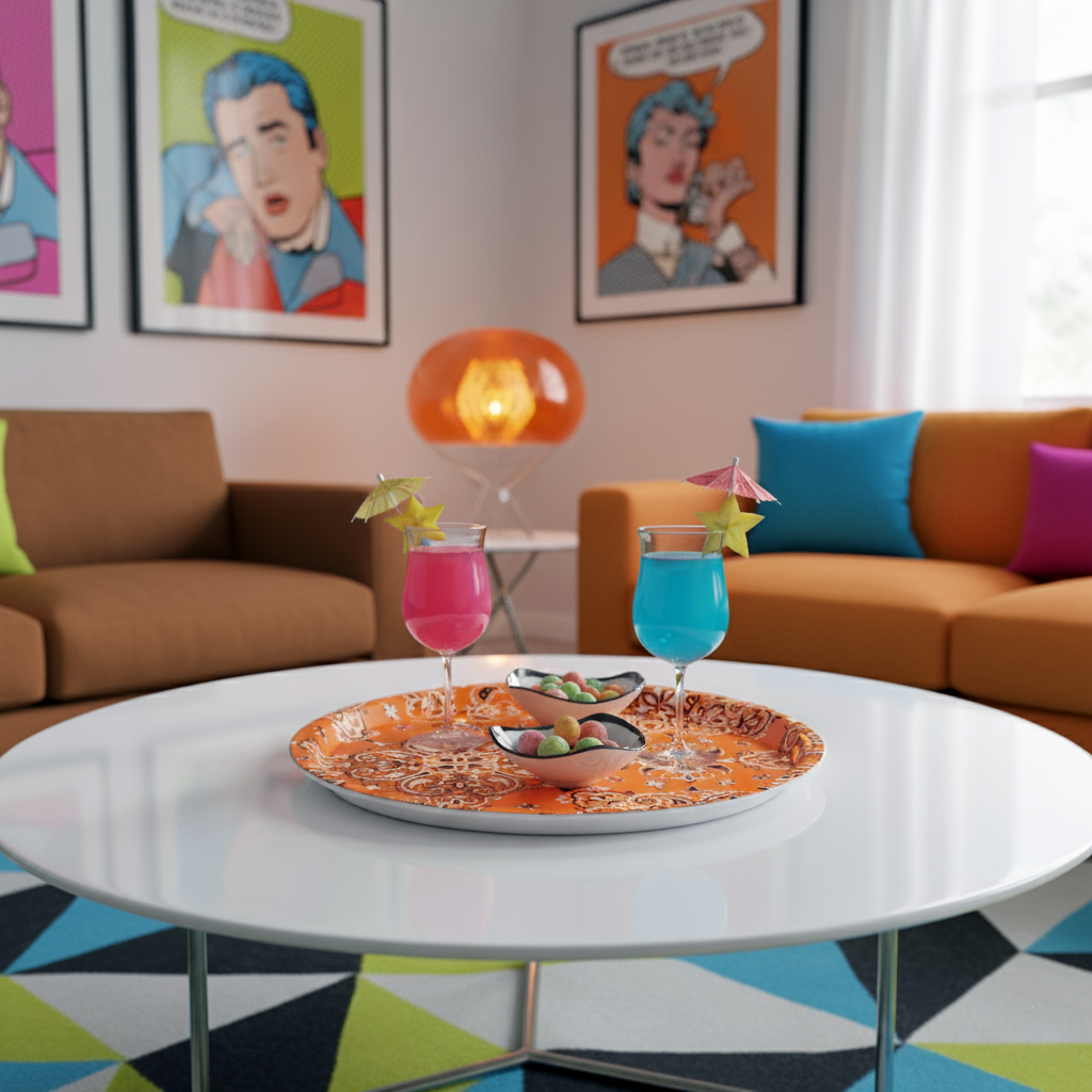 Plateau Bandana Mandarine