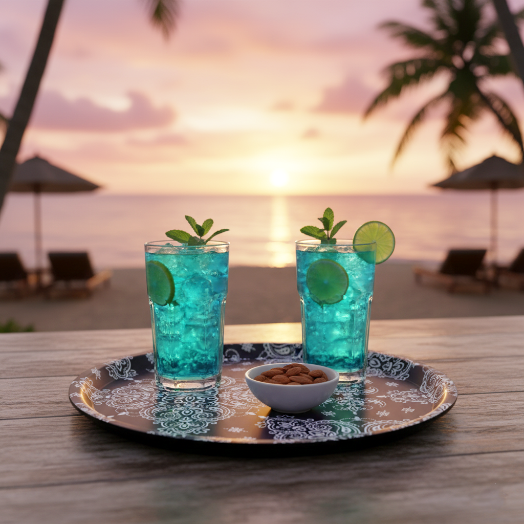 Plateau Bandana Ebène