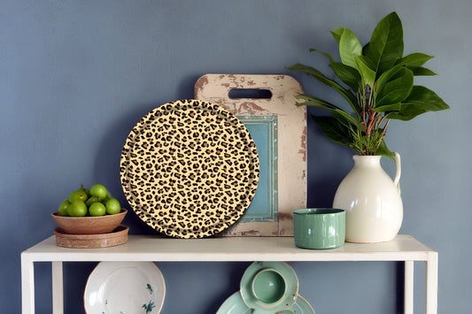 Où acheter un grand plateau rond en bois de qualité ?