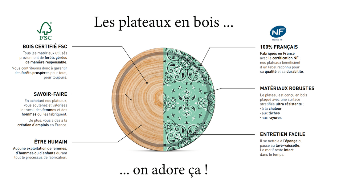 Planche apéro bois : plateau en chêne pour vos apéritifs