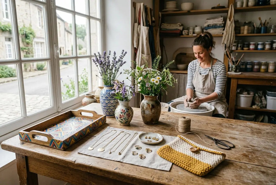 Top sites de vente artisanat français : boutiques fait main