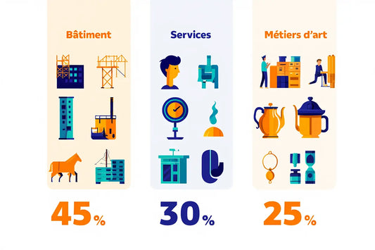 Les trois types d'artisanat : secteurs et métiers d'art