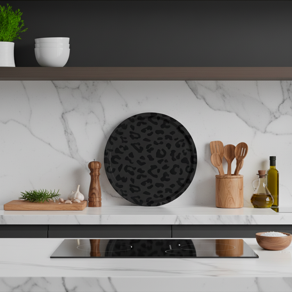 Plateau Léopard Ebène